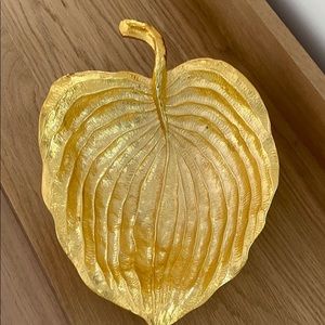 💯 MICHAEL ARAM GOLD LEAF PLATTER